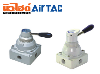 AiRTAC วาล์วแอร์แทคแบบควบคุมด้วยมือ 4HV 4HV-4HVL