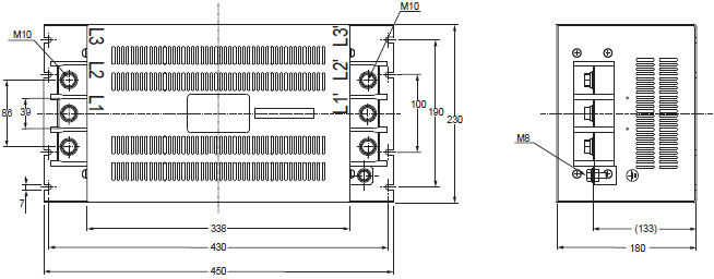 3G3RX-V1 Dimensions 40 