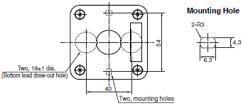 A22NE-PD / A22NE-P / A22E Dimensions 53 